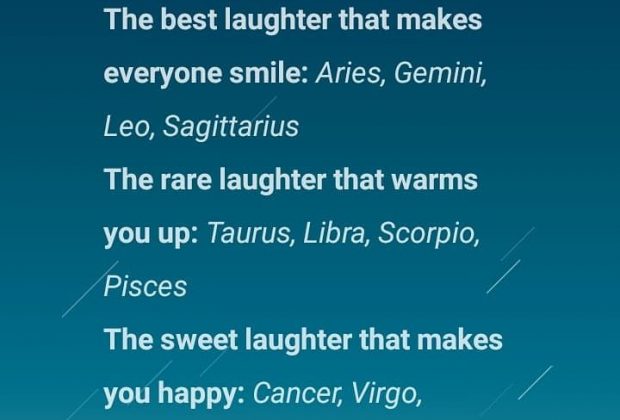 How the Horoscope Signs laugh. Horoscope in this way is So Funny and True.…