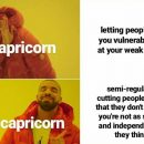 Capricorn meme, astrology meme, zodiac