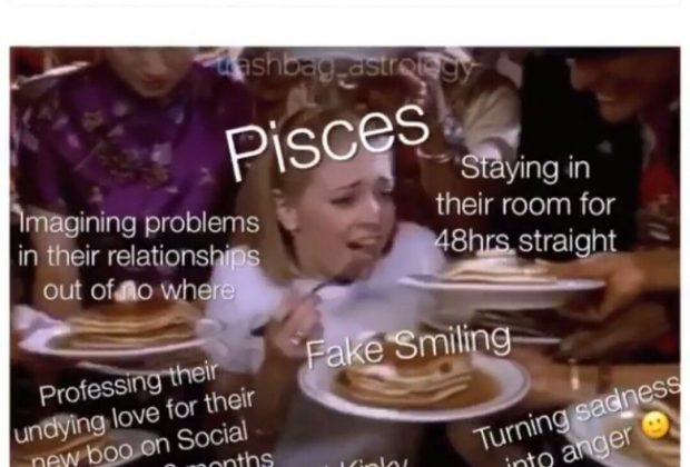 Pisces meme, astrology meme, zodiac