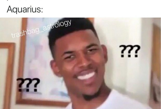 Aquarius meme, astrology meme, zodiac