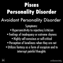 pisces memes | avoidant personality disorder on Tumblr