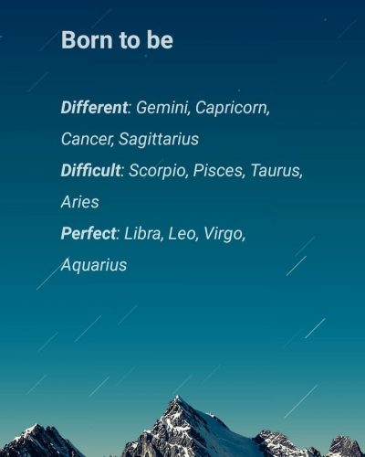 Horoscope Signs are born to be So True Fact. horoscope compatibility horoscope meanings love…