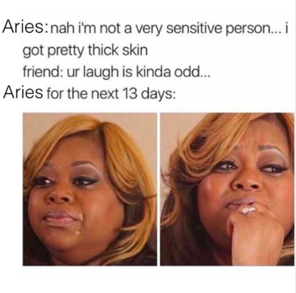 25 Aries Memes That Aren't Just About Them Yelling Their Heads Off ...