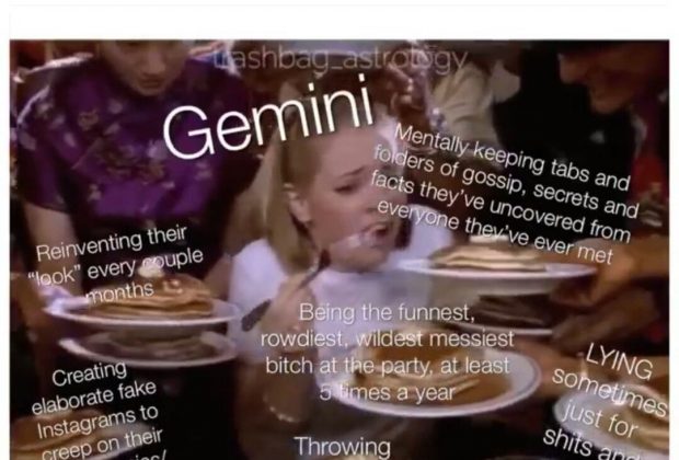 Gemini meme, astrology meme, zodiac