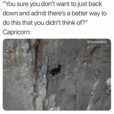 Don’t know the way back down tbh #Capricorn explore Pinterest”> #Capricorn #astrologymemes explore Pinterest”>…