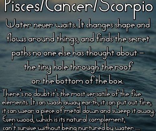 pisces cancer scorpio Pisces World tumblr