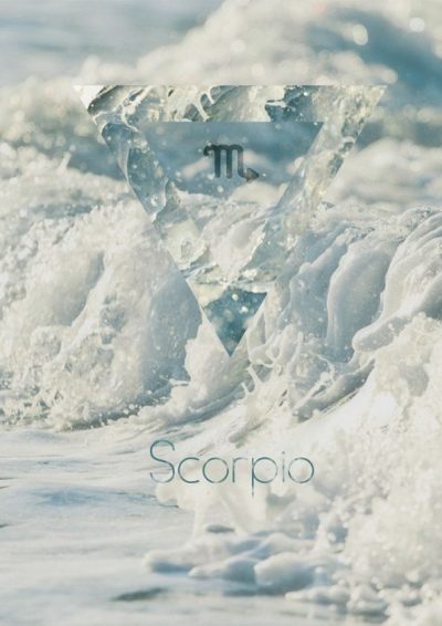 Water sign Scorpio
