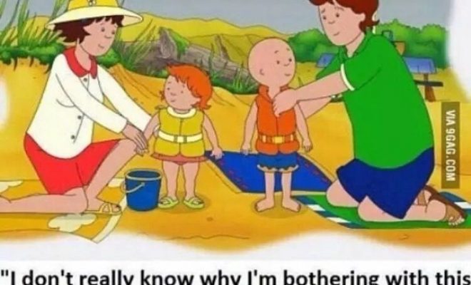 Drowning couldn’t kill Caillou any quicker than stage 4 cancer meme