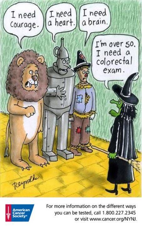 wizard of oz colon cancer meme