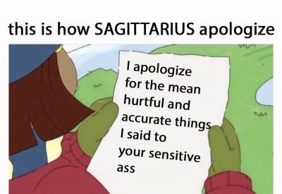 Artist Creates Hilarious Comics Showing How Different Zodiac Signs Apologize