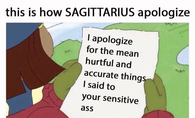 Artist Creates Hilarious Comics Showing How Different Zodiac Signs Apologize