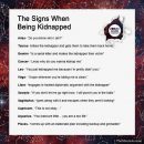 The Signs When Being Kidnapped –