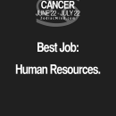 Cancer Zodiac Sign best job: Human Resources