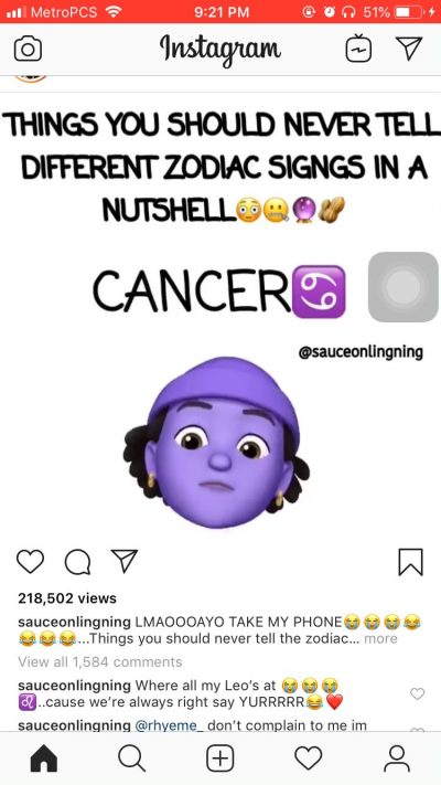 They dragged it with cancer ♋️🤣🤣