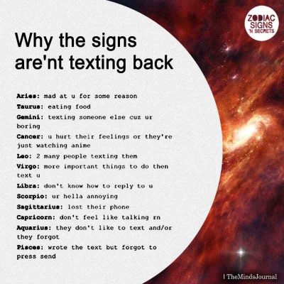 Why The Signs Aren’t Texting Back