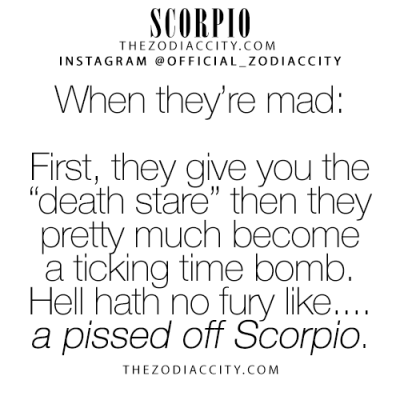 Zodiac Scorpio Facts! – For more zodiac fun facts, click here