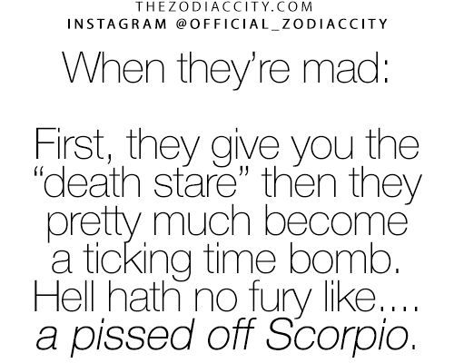 Zodiac Scorpio Facts! – For more zodiac fun facts, click here