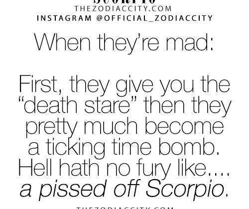 Zodiac Scorpio Facts! – For more zodiac fun facts, click here