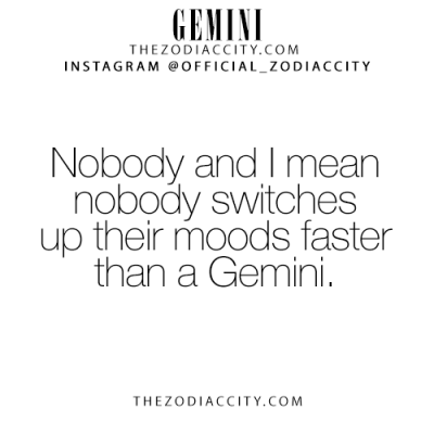 Zodiac Gemini Facts! – For more zodiac fun facts, click here