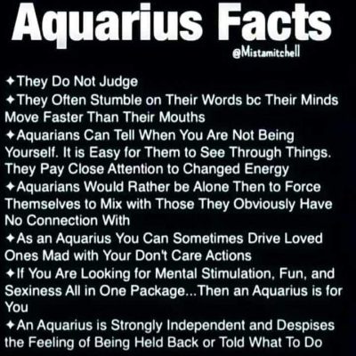 Maybe there’s something to this #zodiac ish #aquarius #facts