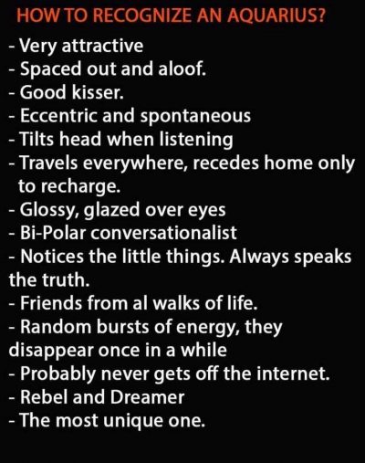 Mostly true. Not sure about never gets off the internet bc I go outside…