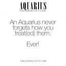 Never!!!!!! #Aquarius …this is crazy true and we will just act accordingly