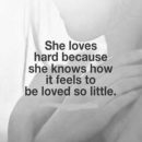 She loves hard…