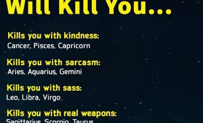 Sagittarius I will kill u with real weapon if I wanna kill uh ..…