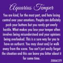 Aquarius Temper