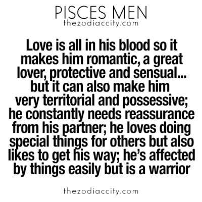 What you need to know about Pisces men. For more zodiac fun facts, click here