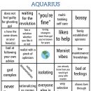 Aquarius bingo