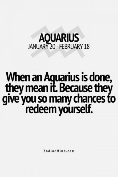 Little Things About Aquarius! (Zodiac Sign)