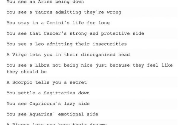 So true I’m an Aquarius and you never see my emotional side, only I…