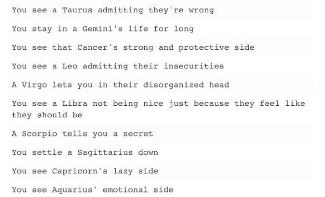 So true I’m an Aquarius and you never see my emotional side, only I…