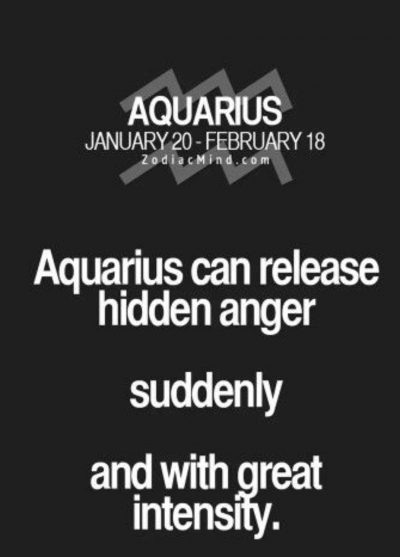 Yup and it will always throw people off #aquarius #zodiac