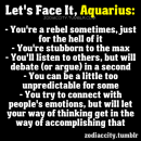 Aquarius Me!