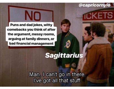 @sagittariusthingz on Instagram: “witty comebacks for DAYSSS just piling up in my head egging…