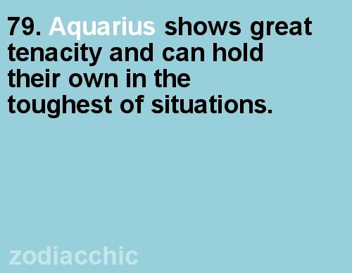 ZodiacChic Post:Aquarius