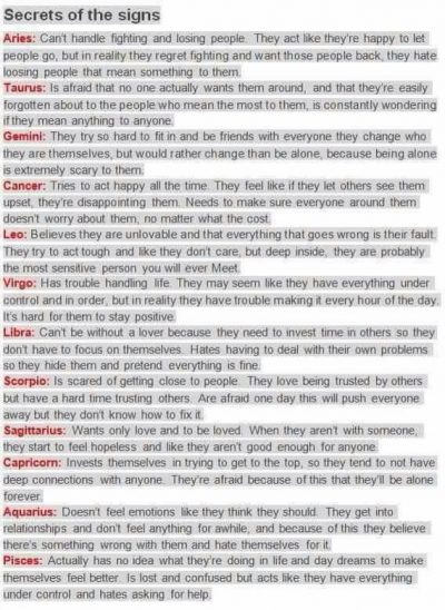 Horoscopes