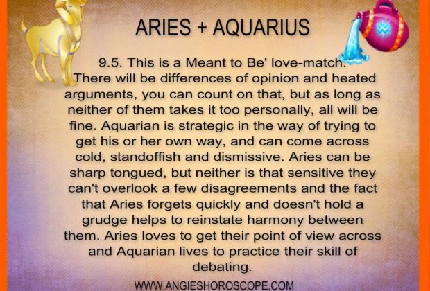 Aries + Aquarius Compatability