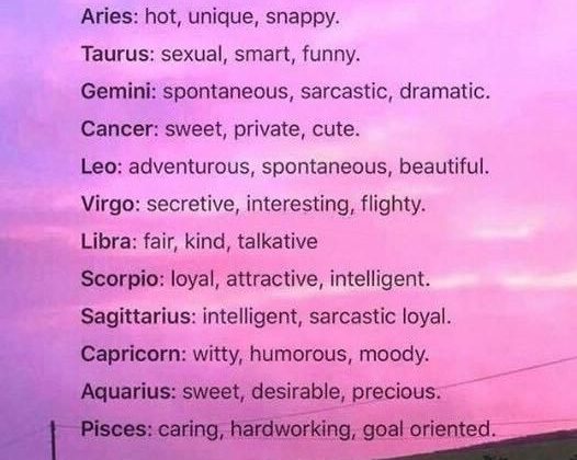 Horoscope Memes & Quotes