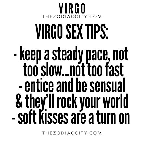 Virgo And Sex Virgo Sex Tips For More Zodiac Fun Facts Click Here Zodiac Memes 