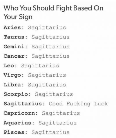 Lmaooooo I’m a sagittarius so this is funny