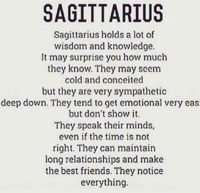 sagittarius zodiac facts