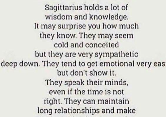 sagittarius zodiac facts