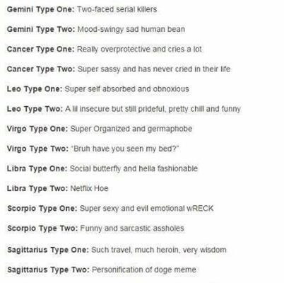 So true for the second type of Aries