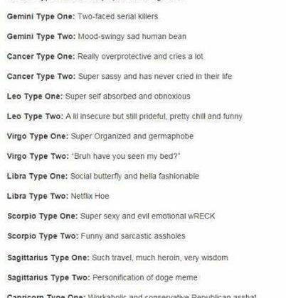 So true for the second type of Aries