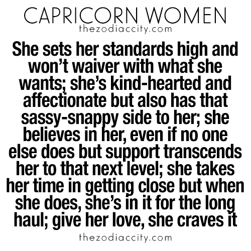 Woman about what capricorn know to Dating a
