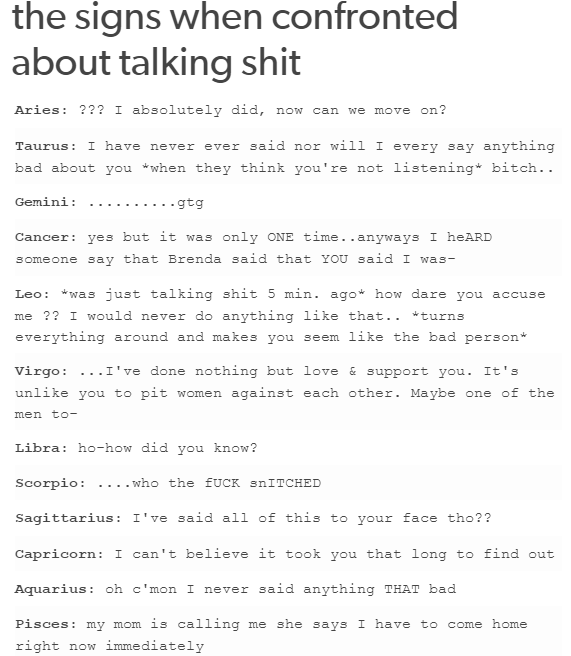 I’d probably say something more like “I wasn’t talking crap about you, I was…