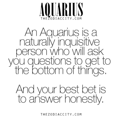 Zodiac Aquarius Facts. For more information on the zodiac signs, click here